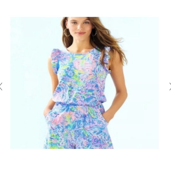 NWT Lilly Pulitzer Patsi romper. - Picture 1 of 4